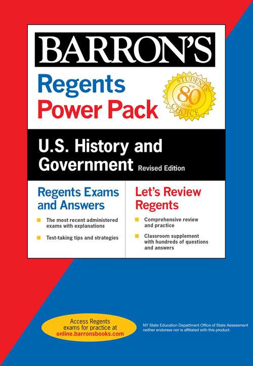 Regents U.S. History and Government Power Pack Revised Edition (Barron's Regents NY)