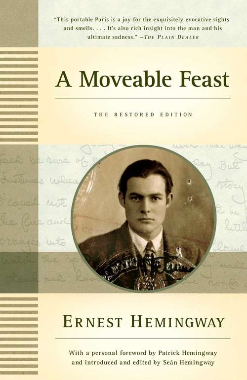 Book cover of A Moveable Feast: The Restored Edition
