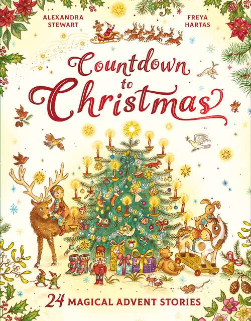 Book cover of Countdown to Christmas: 24 Magical Advent Stories