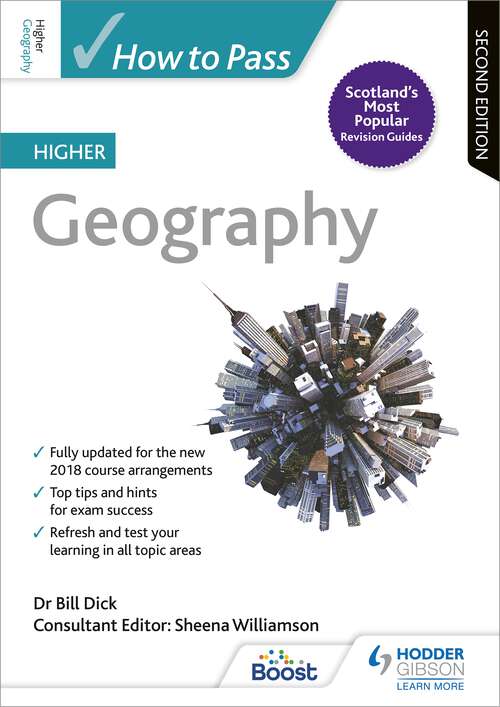 Book cover of How to Pass Higher Geography, Second Edition (How To Pass - Higher Level)