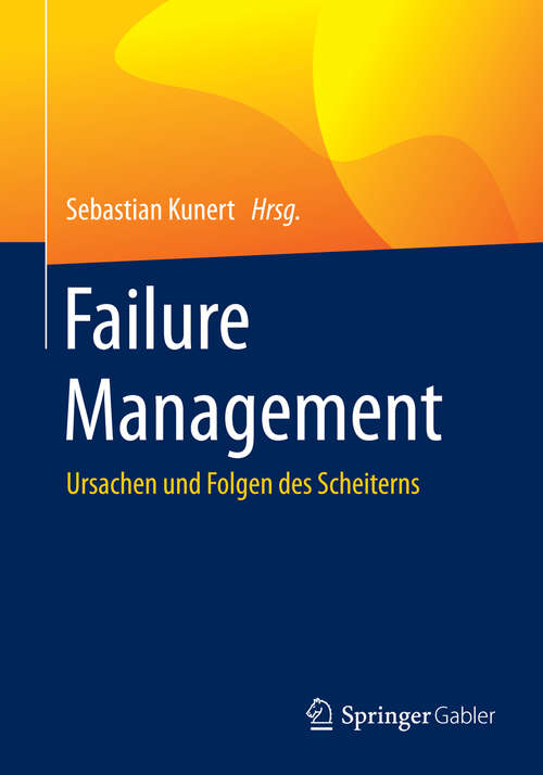 Book cover of Failure Management