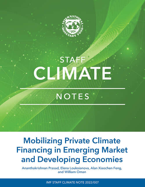 Book cover of Mobilizing Private Climate Financing in Emerging Market and Developing Economies