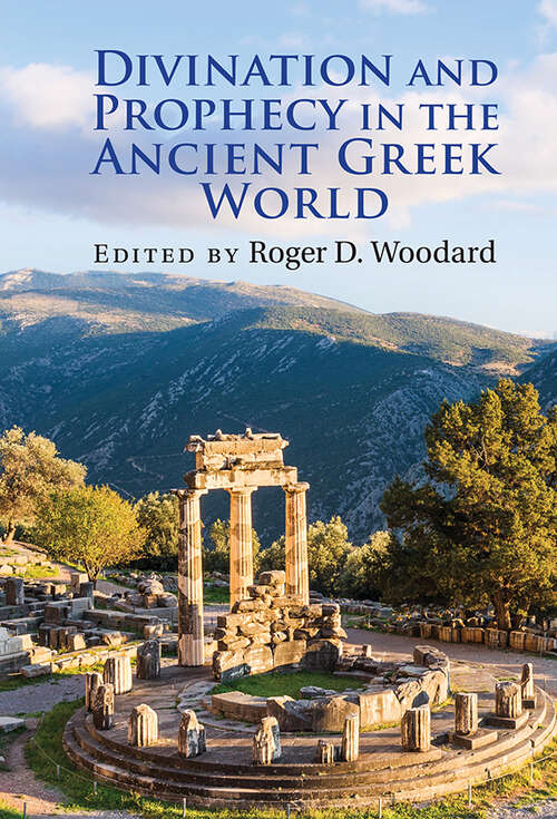 Book cover of Divination and Prophecy in the Ancient Greek World