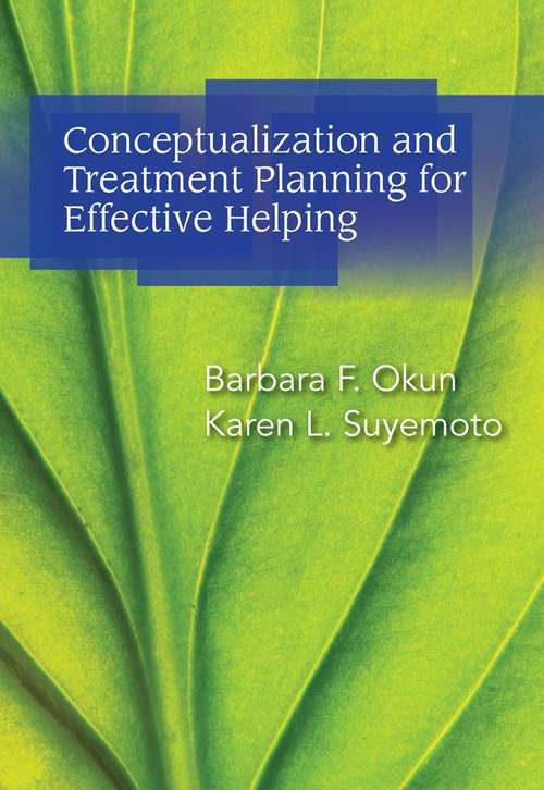 Book cover of Conceptualization and Treatment Planning for Effective Helping
