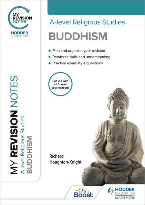 Book cover of My Revision Notes: A-level Religious Studies Buddhism