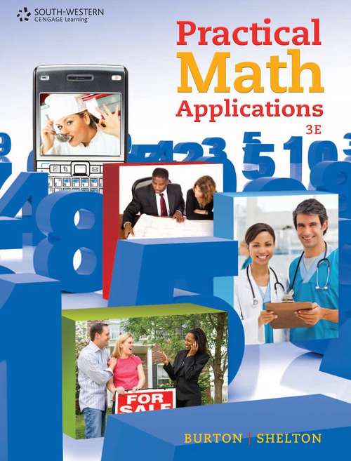 Book cover of Practical Math Applications: Practical Math Applications, 3rd + Cengagenow Printed Access Card