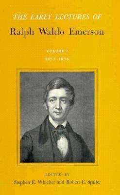 Book cover of The Early Lectures of Ralph Waldo Emerson: Vol. 1 1833-1836