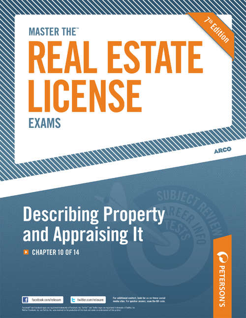 Book cover of Master the Real Estate License Exams: Chapter 10 of 14