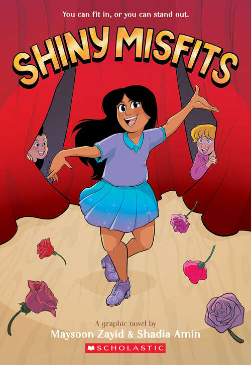 Book cover of Shiny Misfits: A Graphic Novel