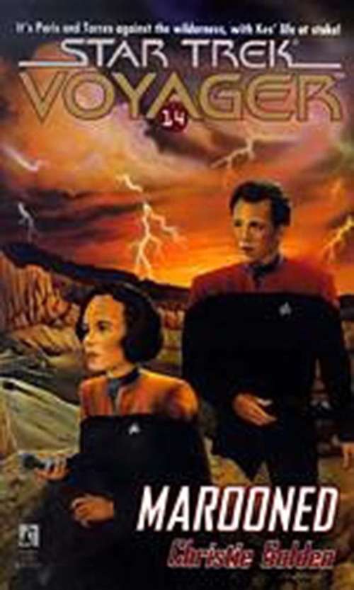 Book cover of Star Trek Voyager: Marooned