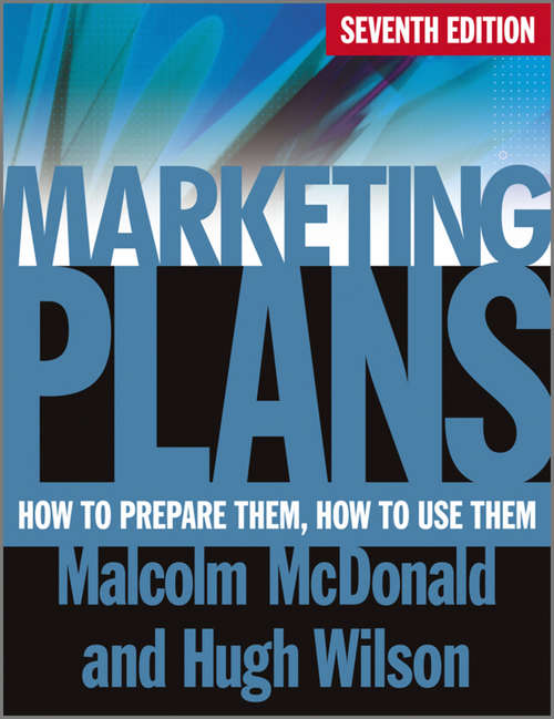 Book cover of Marketing Plans