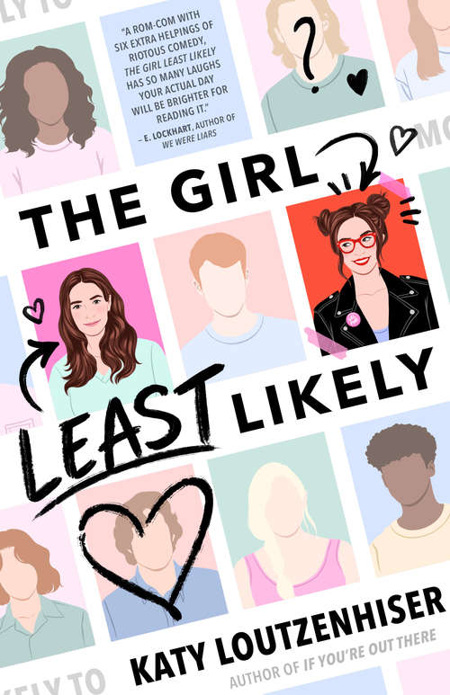 Book cover of The Girl Least Likely