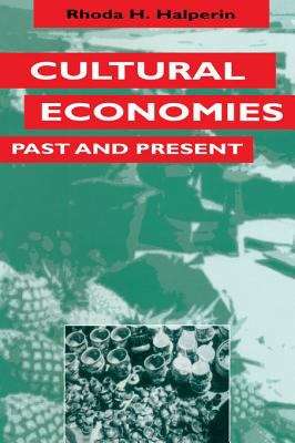 Book cover of Cultural Economies Past and Present