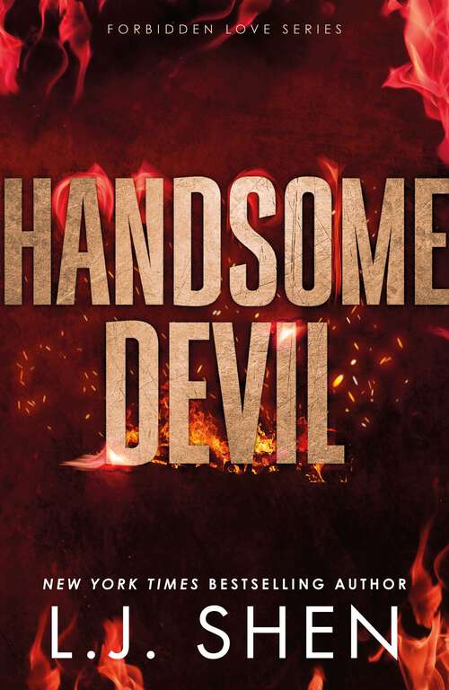 Book cover of Handsome Devil: the must-read dark romance book that's intense, spicy and addictive, from the co-author of MY DARK ROMEO (Forbidden Love Series)