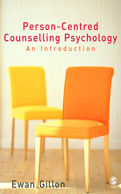 Book cover of Person-Centred Counselling Psychology: An Introduction (Counselling And Psychotherapy Ser.)