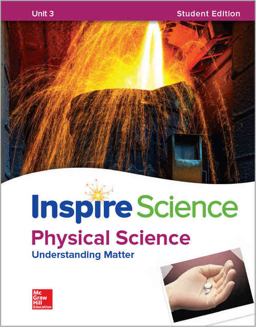 Book cover of Inspire Science, Unit 3: Physical Science, Understanding Matter