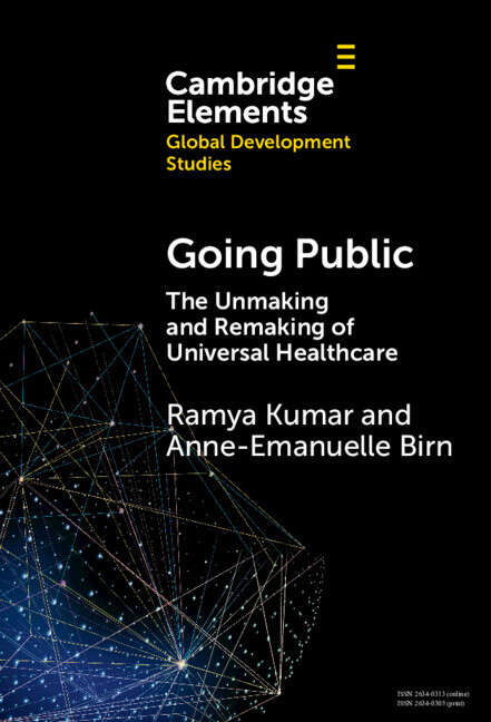 Book cover of Elements in Global Development Studies: Going Public