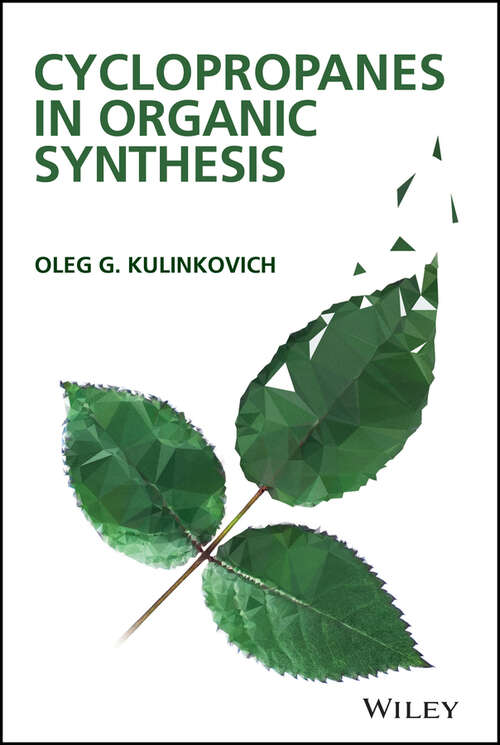 Book cover of Cyclopropanes in Organic Synthesis
