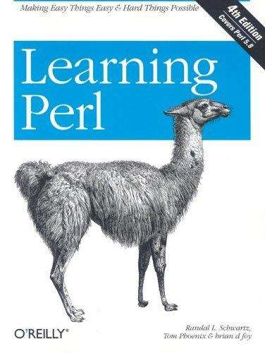 Learning Perl, 4th Edition