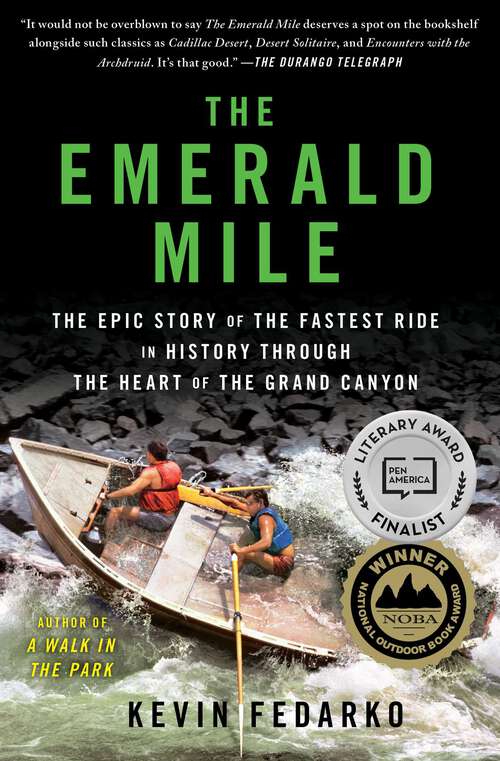 Book cover of The Emerald Mile
