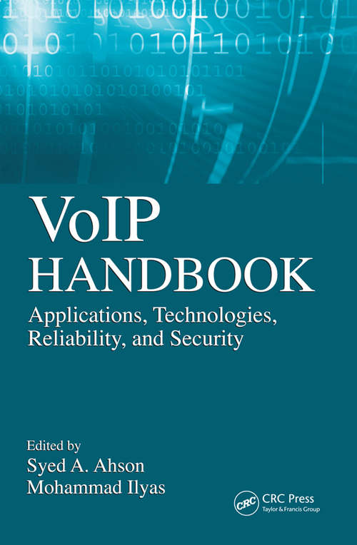 Book cover of VoIP Handbook: Applications, Technologies, Reliability, and Security
