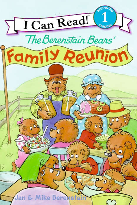 Book cover of The Berenstain Bears' Family Reunion (I Can Read Level 1)