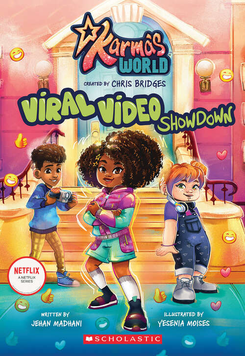 Book cover of Karma's World: Viral Video Showdown