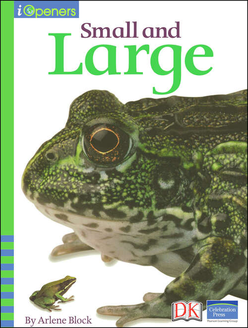 Book cover of iOpener: Small and Large (iOpeners)
