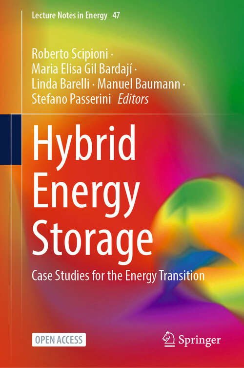 Book cover of Hybrid Energy Storage: Case Studies for the Energy Transition (Lecture Notes in Energy #47)