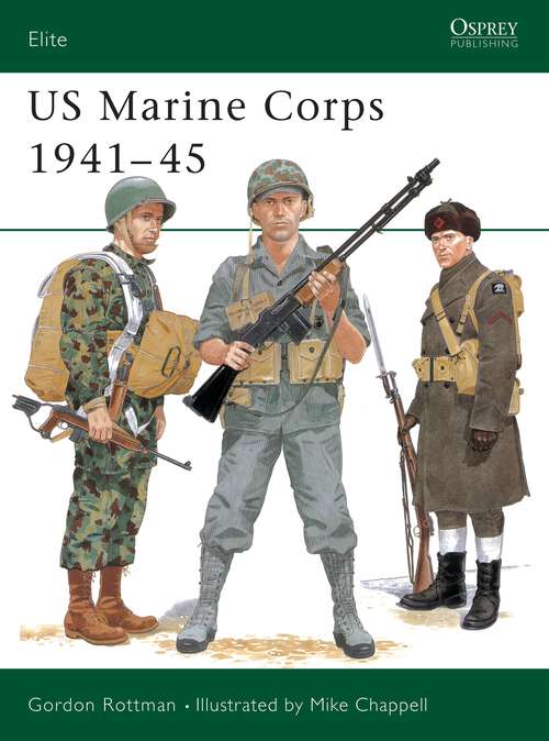 Book cover of US Marine Corps 1941-45