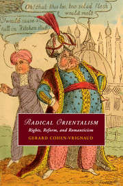 Book cover of Radical Orientalism: Rights, Reform, and Romanticism (Cambridge Studies in Romanticism)