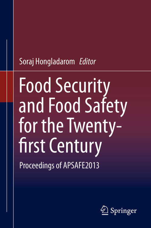 Book cover of Food Security and Food Safety for the Twenty-first Century