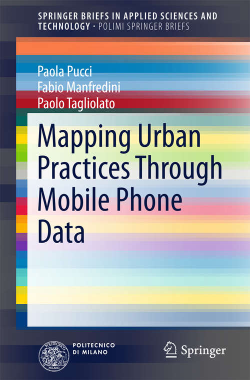 Book cover of Mapping Urban Practices Through Mobile Phone Data