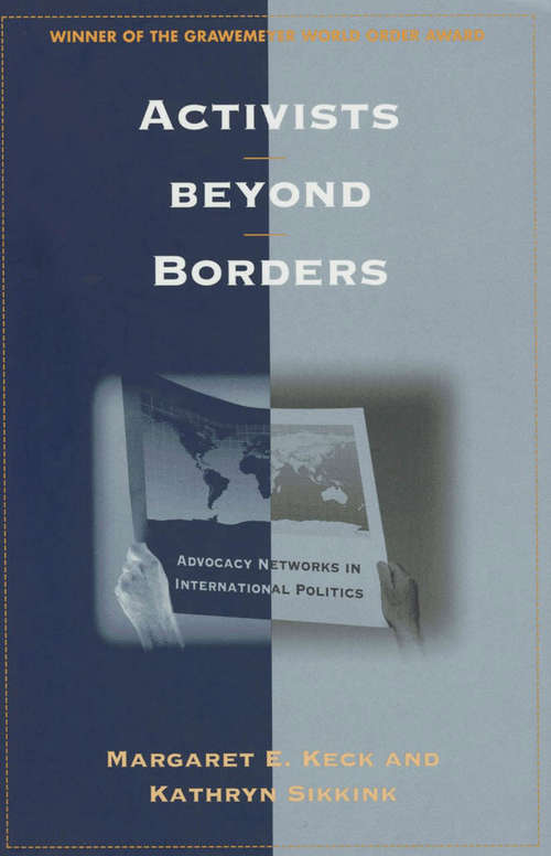 Book cover of Activists beyond Borders: Advocacy Networks in International Politics