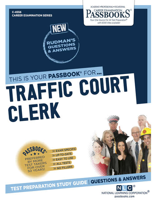 Book cover of Traffic Court Clerk: Passbooks Study Guide (Career Examination Series)
