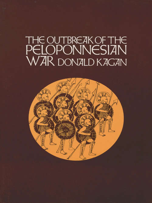 Book cover of The Outbreak of the Peloponnesian War (A New History of the Peloponnesian War)