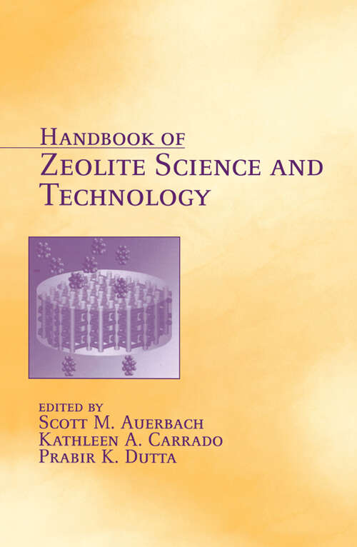 Book cover of Handbook of Zeolite Science and Technology (1)