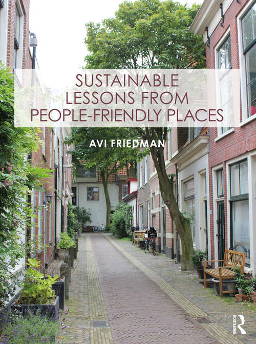 Book cover of Sustainable Lessons from People-Friendly Places