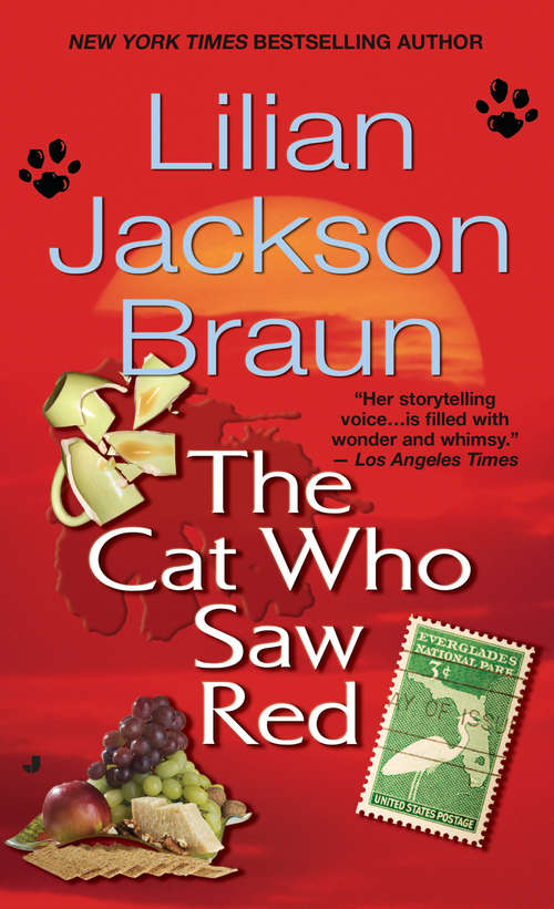 Book cover of The Cat Who Saw Red