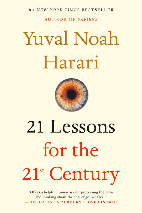 Book cover of 21 Lessons for the 21st Century