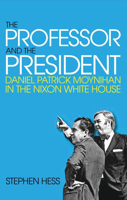 Book cover of The Professor and the President