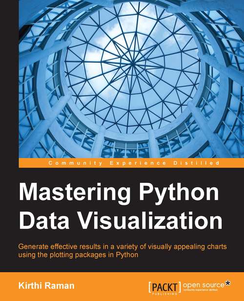 Book cover of Mastering Python Data Visualization