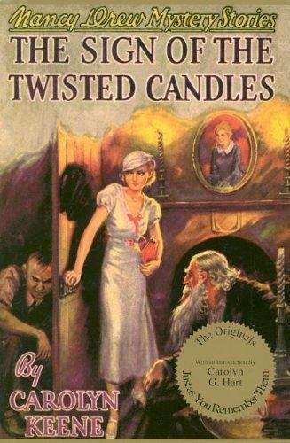 Book cover of The Sign of the Twisted Candles (Nancy Drew Mystery Stories #9)