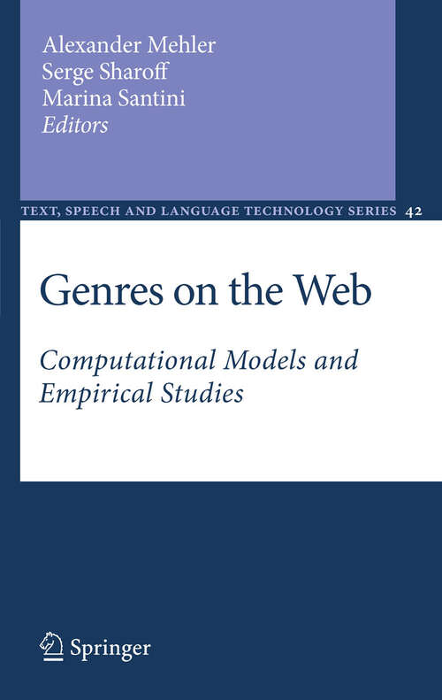 Book cover of Genres on the Web