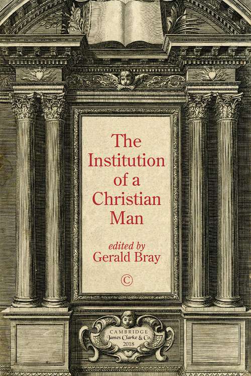 Book cover of Institution of a Christian Man (1)