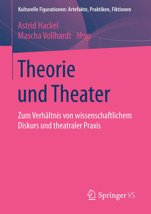 Book cover of Theorie und Theater