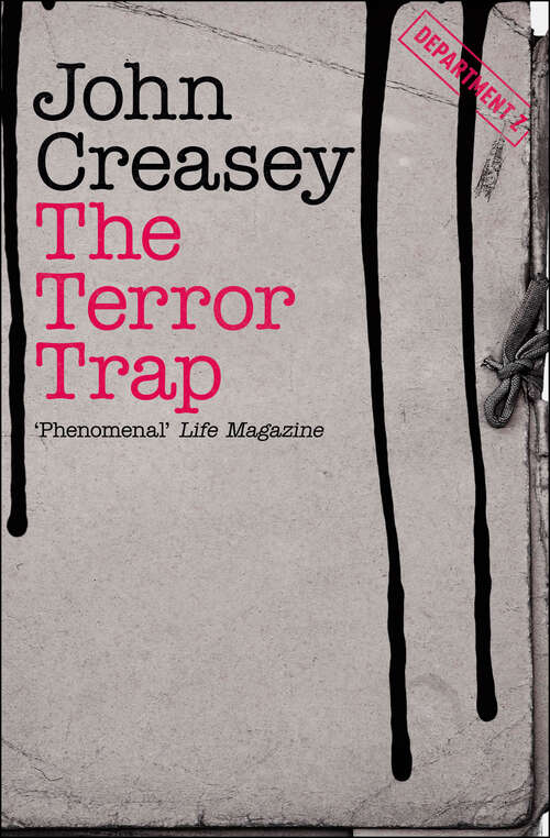 Book cover of The Terror Trap (Digital Original) (Department Z)