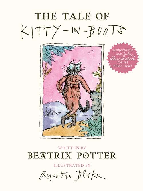 Book cover of The Tale of Kitty-in-Boots (Peter Rabbit)