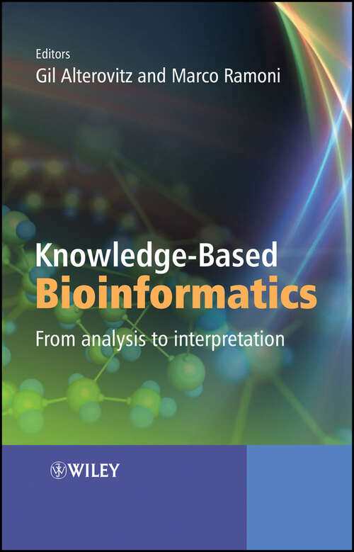 Book cover of Knowledge-Based Bioinformatics