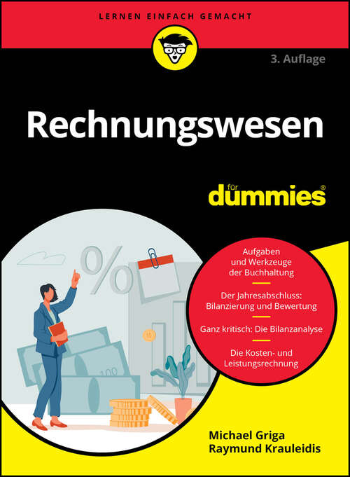 Book cover of Rechnungswesen für Dummies (3. Auflage) (Für Dummies)